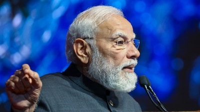 Prime Minister Narendra Modi speaks during the Grand International Exposition of Sacred Piprahwa Relics. (Narendra Modi Photo Gallery) Prime Minister Narendra Modi speaks during the Grand International Exposition of Sacred Piprahwa Relics. (Narendra Modi Photo Gallery)