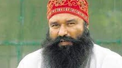 Dera Sacha Sauda chief Gurmeet Ram Rahim Singh (HT File) (HT_PRINT) Dera Sacha Sauda chief Gurmeet Ram Rahim Singh (HT File) (HT_PRINT)