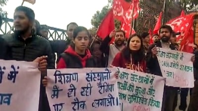 The 19-year-old college student's death also sparked protests in Dharamshala. (PTI) The 19-year-old college student's death also sparked protests in Dharamshala. (PTI)