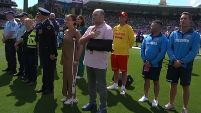 Ahmed al-Ahmed, who took down the shooter during Bondi Beach, shooting was honoured along with other responders and emergency service personnel. Ahmed al-Ahmed, who took down the shooter during Bondi Beach, shooting was honoured along with other responders and emergency service personnel.