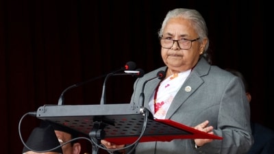 The government is committed to creating employment opportunities, raising quality of life, transparency in government work, corruption control and development, she said. (REUTERS)