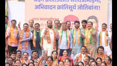 The influx has also triggered unease within the BJP, with long-time party workers resentful of being overlooked during ticket distribution. (HT) The influx has also triggered unease within the BJP, with long-time party workers resentful of being overlooked during ticket distribution. (HT)