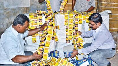The seizure included raw tobacco, glucose syrup, glycerin, and finished products such as scented tobacco and shisha flavours used in hookah, all banned under the Food Safety and Standards Act. (REPRESENTATIVE PIC) The seizure included raw tobacco, glucose syrup, glycerin, and finished products such as scented tobacco and shisha flavours used in hookah, all banned under the Food Safety and Standards Act. (REPRESENTATIVE PIC)