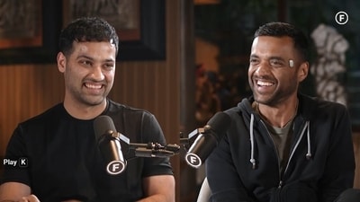 Zomato CEO Deepinder Goyal opened up about struggle with stammering. (YouTube/@rajshamani) Zomato CEO Deepinder Goyal opened up about struggle with stammering. (YouTube/@rajshamani)