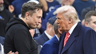 Elon Musk met Donald Trump on Saturday. (Reuters )