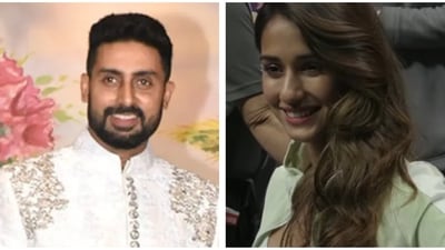 Abhishek Bachchan and Disha Patani have attended NBA matches in the past. Abhishek Bachchan and Disha Patani have attended NBA matches in the past.
