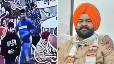 Harrowing footage captures killing of AAP sarpanch Jarmal Singh at Amritsar resort (screengrab from X/@officeofssbadal) Harrowing footage captures killing of AAP sarpanch Jarmal Singh at Amritsar resort (screengrab from X/@officeofssbadal)