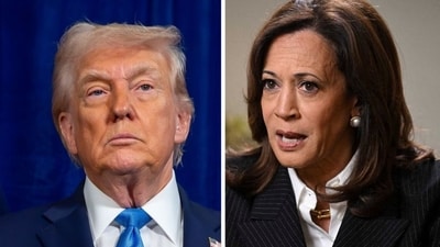 Kamala Harris rips Trump over ‘unlawful and unwise’ Venezuela strike (Photographer: Nicole Combeau/Bloomberg, Jeff Overs/BBC / Handout via REUTERS) Kamala Harris rips Trump over ‘unlawful and unwise’ Venezuela strike (Photographer: Nicole Combeau/Bloomberg, Jeff Overs/BBC / Handout via REUTERS)