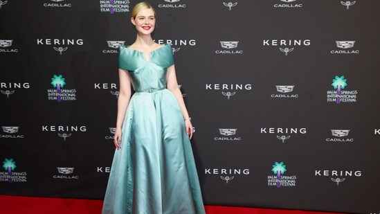 Elle Fanning channels Cinderella at the 37th Annual Palm Springs International Film Festival. REUTERS/Mario Anzuoni(REUTERS)