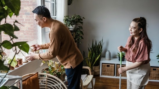 Doing household chores can help individuals lose nearly 400 calories every day, shares Priyank Mehta. (Pexel)