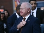 Minnesota Governor Tim Walz announced he will not seek reelection. (Photo by Brendan SMIALOWSKI / AFP) Minnesota Governor Tim Walz announced he will not seek reelection. (Photo by Brendan SMIALOWSKI / AFP)