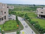 IIIT-A campus in Prayagraj (HT PHOTO)