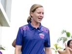 Meg Lanning, 33, was purchased by Warriorz at the November mega auction for a cool <span class='webrupee'>₹</span>1.9 crore, after she was released by Delhi Capitals. (UP Warriorz) Meg Lanning, 33, was purchased by Warriorz at the November mega auction for a cool <span class='webrupee'>₹</span>1.9 crore, after she was released by Delhi Capitals. (UP Warriorz)