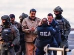 Captured Venezuelan President Nicolas Maduro arrives at the Downtown Manhattan Heliport, as he heads towards the Daniel Patrick Manhattan United States Courthouse for an initial appearance to face U.S. federal charges.