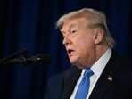 President Trump speaking in Florida after the Venezuela incursion.