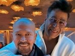 Rajat Bedi with filmmaker Rakesh Roshan.