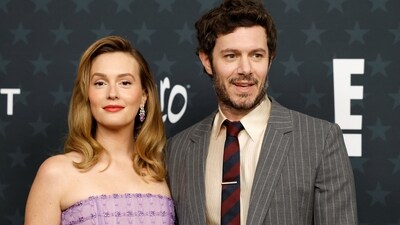 Leighton Meester and Adam Brody attended the 31st Annual Critics Choice Awards in Santa Monica together. The couple looked lovely in their stylish ensembles for the red carpet.&nbsp; (REUTERS)