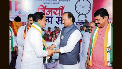 Ajit Pawar addressed public meetings in Baner, Balewadi and Pashan areas on Sunday. (SOURCED: X) Ajit Pawar addressed public meetings in Baner, Balewadi and Pashan areas on Sunday. (SOURCED: X)