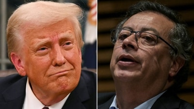 Colombian President Gustavo Petro and US President Donald Trump (AFP) Colombian President Gustavo Petro and US President Donald Trump (AFP)