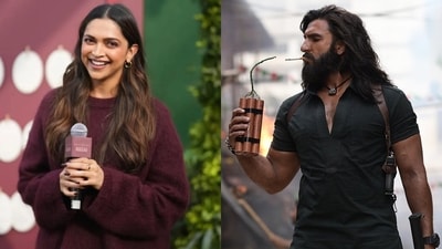 Deepika Padukone reacts to husband Ranveer Singh's Dhurandhar success. Deepika Padukone reacts to husband Ranveer Singh's Dhurandhar success.