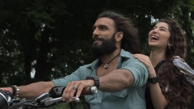 Dhurandhar worldwide box office collection day 31: Ranveer Singh and Sara Arjun in a still from the film. Dhurandhar worldwide box office collection day 31: Ranveer Singh and Sara Arjun in a still from the film.