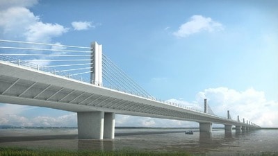 মুড়িগঙ্গার উপরে গঙ্গাসাগর সেতু তৈরির ভিত্তিপ্রস্তর স্থাপন করলেন মুখ্যমন্ত্রী মমতা বন্দ্যোপাধ্যায়। মুড়িগঙ্গার উপরে গঙ্গাসাগর সেতু তৈরির ভিত্তিপ্রস্তর স্থাপন করলেন মুখ্যমন্ত্রী মমতা বন্দ্যোপাধ্যায়।
