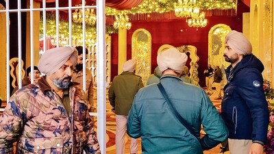 The incident took place at a wedding venue near the Verka Bypass in Amritsar. (PTI) The incident took place at a wedding venue near the Verka Bypass in Amritsar. (PTI)