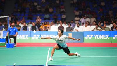Surya Charisma Tamiri clinched the women’s singles title at the National Championships at her home town. (BAI) Surya Charisma Tamiri clinched the women’s singles title at the National Championships at her home town. (BAI)