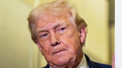 President Donald Trump listens as he was speaking with reporters while in flight on Air Force One, Sunday, Jan. 4, 2026. (AP) President Donald Trump listens as he was speaking with reporters while in flight on Air Force One, Sunday, Jan. 4, 2026. (AP)