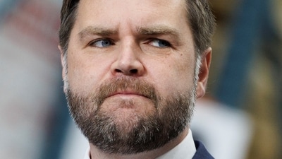 U.S. Vice President JD Vance's home showed signs of damage after an incident in Ohio. (REUTERS File)