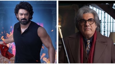 Boman Irani praised Prabhas at the pre-release event for The Raja Saab. Boman Irani praised Prabhas at the pre-release event for The Raja Saab.