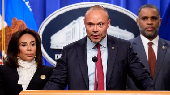Dan Bongino officially leaves FBI role, shares moving message (Photo by Andrew Harnik / GETTY IMAGES NORTH AMERICA / Getty Images via AFP) (Getty Images via AFP)