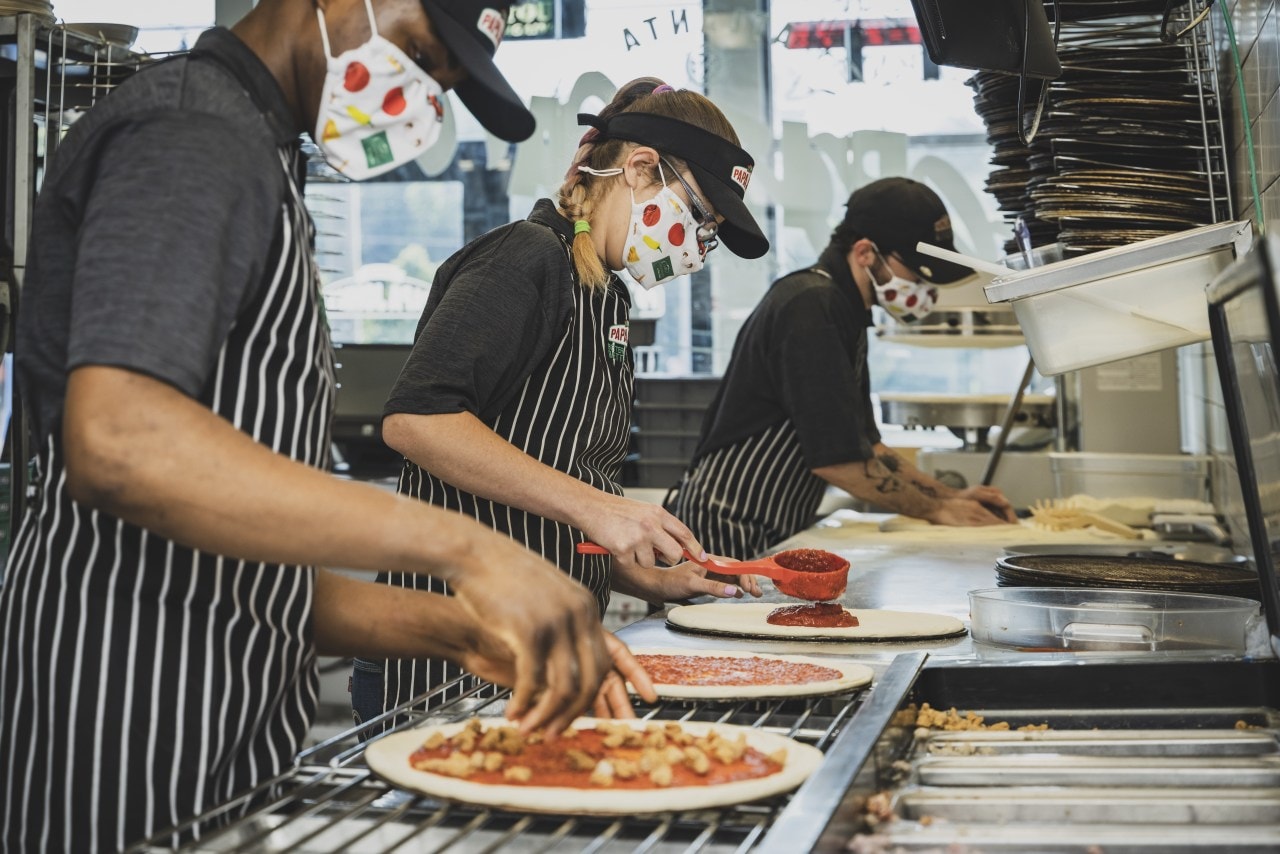 Papa John’s is looking to change everything from its franchising strategy to how it builds its pizzas. Papa John’s is looking to change everything from its franchising strategy to how it builds its pizzas.