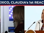 Hours after Trump threatens to send US army into Mexico, Claudia's first… Hours after Trump threatens to send US army into Mexico, Claudia's first…