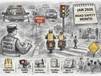 Campaigns will cover schools, colleges and transport unions, while reflective jackets will be distributed to riders and pedestrians. (HT)