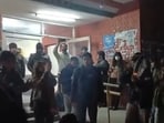 The university stated that these slogans were inconsistent with democratic dissent, and had violated the JNU Code of Conduct.