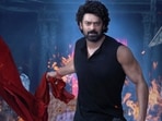 Prabhas plays the lead in Maruthi's horror comedy film The Raja Saab. 