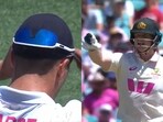 Steve Smith asked Brydon Carse to adjust the sunglasses during day 3 of SCG Test. Steve Smith asked Brydon Carse to adjust the sunglasses during day 3 of SCG Test.