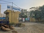 The complex was declared uninhabitable under the Disaster Management Act in 2022 following an IIT Bombay structural audit. (Parveen Kumar/HT)