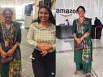 A Bengaluru woman shared a video of taking her mother to her Amazon workplace.