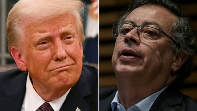 Colombian President Gustavo Petro and US President Donald Trump (AFP) Colombian President Gustavo Petro and US President Donald Trump (AFP)