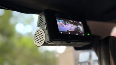 Dashcams have become a necessity on Indian roads. (Shaurya Sharma - HT)
