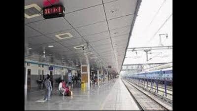 In total, the arrival/departure platforms for 32 trains have been changed, with services shifted from platform 1 to platforms 2, 3, 4, 5 and 6. (HT Photo for representation)