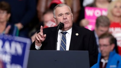 Jim Baird, an Indiana Representative, and his wife are in the hospital after a severe car accident. (AP) Jim Baird, an Indiana Representative, and his wife are in the hospital after a severe car accident. (AP)