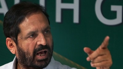 Senior Congress leader and former Union minister Suresh Kalmadi, 81, passed away in Pune following a prolonged illness, family sources said, on early Tuesday (PTI) Senior Congress leader and former Union minister Suresh Kalmadi, 81, passed away in Pune following a prolonged illness, family sources said, on early Tuesday (PTI)