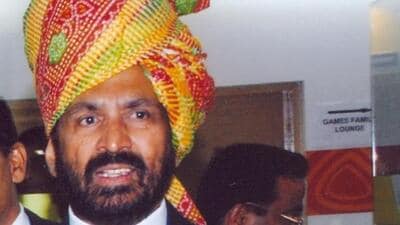 Suresh Kalmadi was elected to Lok Sabha from Pune in 1996, 2004, and 2009. He served as minister of state for railways in the PV Narasimha Rao government. (HT) Suresh Kalmadi was elected to Lok Sabha from Pune in 1996, 2004, and 2009. He served as minister of state for railways in the PV Narasimha Rao government. (HT)