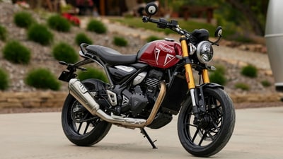 The Speed 400 shares its underpinnings with the Speed T4. The Speed 400 shares its underpinnings with the Speed T4.