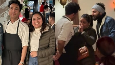 An Indian woman recalled a heartfelt encounter with Vikas Khanna at his NYC restaurant. (Instagram/iampriyasuman) An Indian woman recalled a heartfelt encounter with Vikas Khanna at his NYC restaurant. (Instagram/iampriyasuman)