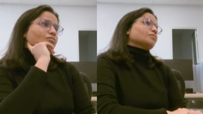 An Indian woman working in Italy shared her first day culture shock at an IT office. (Instagram/europekasafar) An Indian woman working in Italy shared her first day culture shock at an IT office. (Instagram/europekasafar)