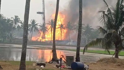 ఓఎన్జీసీ గ్యాస్ లీక్ ఓఎన్జీసీ గ్యాస్ లీక్